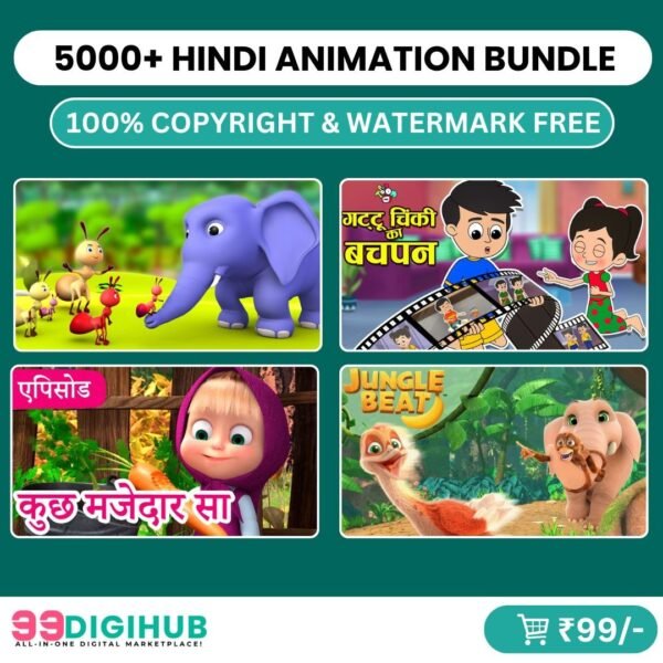📚 5000+ Hindi Moral Stories Mega Bundle